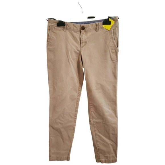 Banana Republic Womens City Chino pants Beige Size 0 - Picture 1 of 5